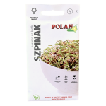 Nasiona na kiełki SZPINAK 5g - smaczne i zdrowe, do uprawy w domu