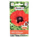 MAK WSCHODNI CZERWONY, Papaver orientalis - nasiona kwiatów Plantico 0,5g
