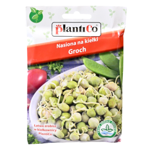 GROCH - nasiona na kiełki PlantiCo 80g