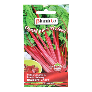 Burak liściowy Rhubarb Chard - nasiona PlantiCo 5g