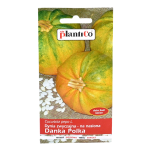 Dynia pestkowa na nasiona DANKA POLKA - nasiona PlantiCo 3g