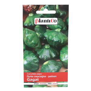 PATISON GAGAT - dynia zwyczajna ozdobna - nasiona PlantiCo 2g