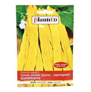 Fasola szparagowa tyczna żółta GOLDMARIE nasiona 10g - wysoka, bez włókien