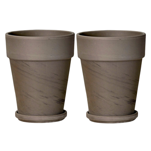 Doniczki Bazalt XL 14cm z podstawkami x2.png