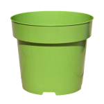 Doniczka produkcyjna z wysokim rantem 5L 22cm RW5 zielona - z recyklingu