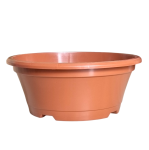 Misa plastikowa Terakota 22,5cm 2L - doniczka na chryzantemy wrzosy stroiki