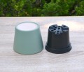 Doniczka Prymula 12cm zielona szałwia z wkładem - 6.JPG
