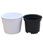 Doniczka ceramiczna PRYMULA 12cm KASZMIR LAZUR - osłonka z wkładem