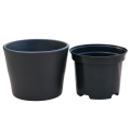 Doniczka Prymula 12cm antracyt mat z wkładem - 1.png