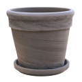 Doniczka Passat Bazalt 24cm z podstawką 20cm - 1.png