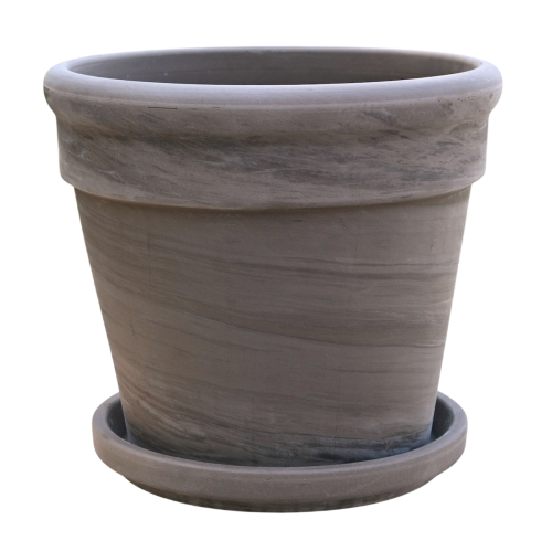 Doniczka Passat Bazalt 24cm z podstawką 20cm - 1.png