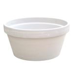 Doniczka ceramiczna gliniana Misa K Granit 27cm naturalna donica z terakoty