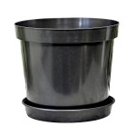 Doniczka plastikowa z podstawką 20L 35cm RS20 - do choinki drzewek krzewów