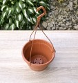 Doniczka wisząca 23cm 3,7L terakota z uchwytem - 3.JPG