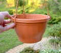 Doniczka wisząca 23cm 3,7L terakota z uchwytem - 4.JPG