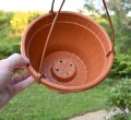 Doniczka wisząca 23cm 3,7L terakota z uchwytem - 5.JPG