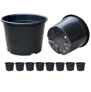 Doniczki produkcyjne z rantem 30L 42cm OK 10szt. na choinki iglaki krzewy