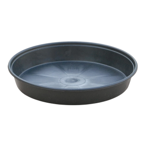 Podstawka plastikowa DonKwiat P20 21cm czarna - pod doniczki produkcyjne