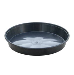 Podstawka plastikowa P25 25cm czarna - pod doniczkę 10L do uprawy pomidorów