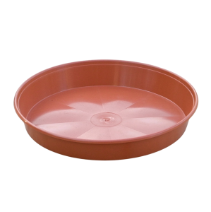 Podstawka doniczkowa plastikowa P25 25cm terakota - pod doniczkę 10L