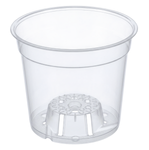 Doniczka do storczyka 15 cm 1,3 L Teku przeźroczysta - wkład do osłonki