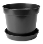 Doniczka produkcyjna 15L 32cm RS15 z podstawką - do uprawy drzewek choinek