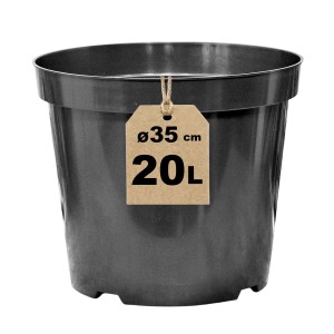 Doniczka produkcyjna 20L 35cm RS20 - duża donica do choinki i pomidorów
