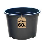 Doniczka produkcyjna 60L 53cm RS60R  - duża donica na choinki drzewa krzewy