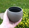 Doniczka Kula Bazalt 12cm z wkładem RS0.4 - 3.JPG