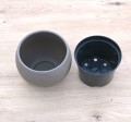 Doniczka Kula Bazalt 12cm z wkładem RS0.4 - 6.JPG