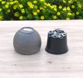 Doniczka Kula Bazalt 12cm z wkładem RS0.4 - 7.JPG
