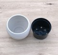Doniczka Kula Granit 12cm z wkładem RS0.4 - 7.JPG
