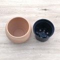 Doniczka Kula Piasek 14cm z wkładem RS0.5 - 5.JPG