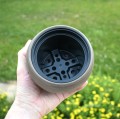 Doniczka Kula Bazalt 14cm z wkładem RS0.5 - 4.JPG