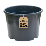 Doniczka duża produkcyjna 25L 39cm RS25R donica na choinkę drzewko pomidora