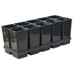 Rozsadnik Horti-W10 paleta + doniczki do uprawy drzewek i krzewów owocowych