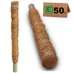 Palik kokosowy do monstery 50cm gruby, podpora do roślin, tyczka do pnączy
