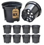 Doniczki z recyklingu produkcyjne 12cm 0,7L RS0.7A x 10szt. - na sadzonki