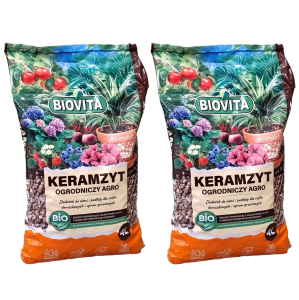 Keramzyt ogrodniczy Agro 8-16mm Biovita 8L - drenaż podłoże spulchniacz
