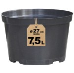 Doniczka produkcyjna niska 7,5L 27cm RL7.5 na azalie rododendrony krzewy