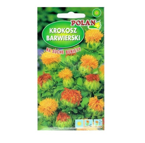 KROKOSZ BARWIERSKI na suche bukiety nasiona 1g