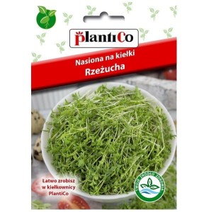 RZEŻUCHA na KIEŁKI - zdrowe i aromatyczne - nasiona Plantico 30g