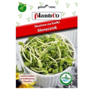 Kiełki SŁONECZNIKA Plantico 40g - nasiona do kiełkownicy - zdrowe i smaczne
