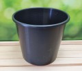 Pojemnik na kwiaty cięte 5L czarny WIADRO fi 23cm