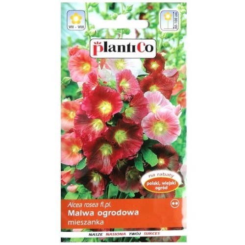 MALWA prawoślaz MIX kolorów nasiona kwiatów 1g