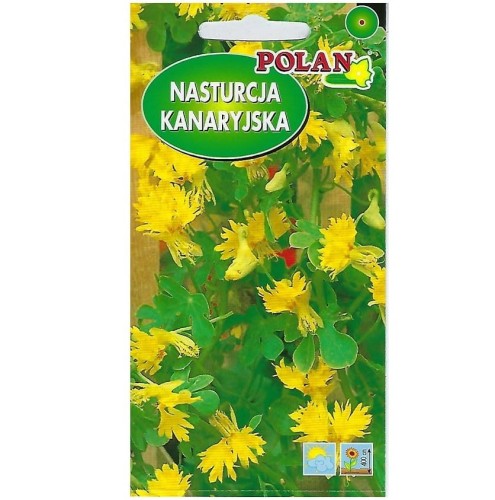 NASTURCJA KANARYJSKA ŻÓŁTA nasiona kwiatów 1g