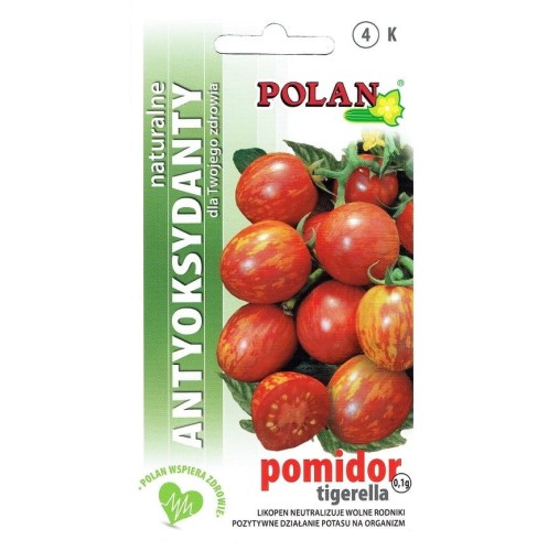 Pomidor TIGERELLA samokończący nasiona 0,2g