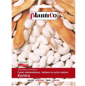 Fasola KONTRA - karłowa wielkokwiatowa na suche nasiona - Plantico 50g