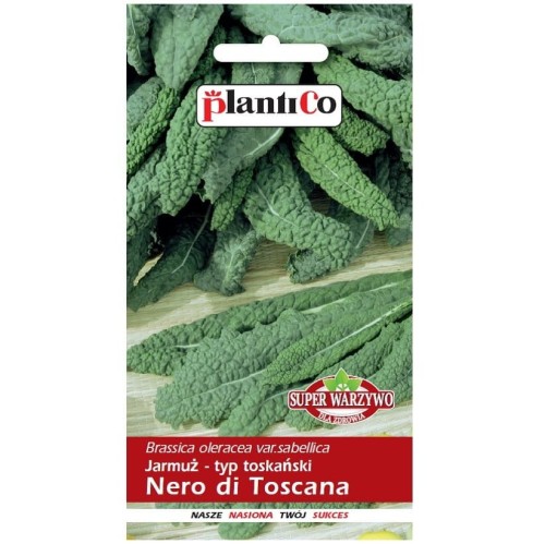 Jarmuż toskański NERO DI TOSCANA nasiona 1g