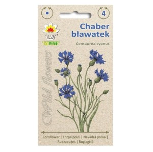 CHABER BŁAWATEK - niebieski, dzikie polne kwiaty - nasiona Wild Flowers 2g